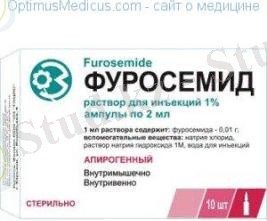 рецепт на фуросемид инъекции