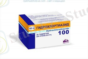 рецепт на гидрохлортиазид 100 мг