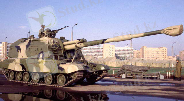 Самоходная артиллерийская установка "Мста-С", 152-мм