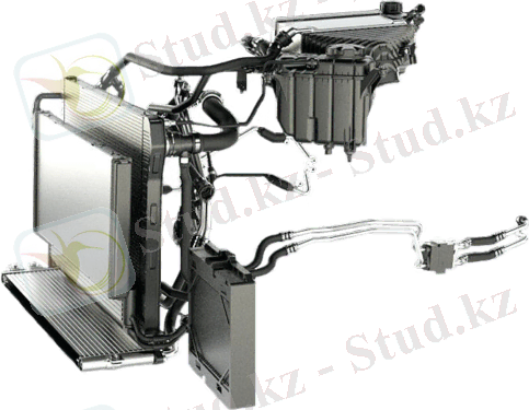 Қозғалтқышты салқындату жүйесінің құрылғысы