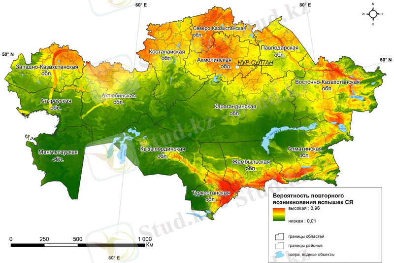 G:\KAZAKHSTAN\Anthrax\Exported maps\MAP_Anthrax_maxent_rus.png