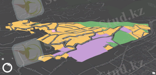 Сахна переместилась жаңа перспективада.