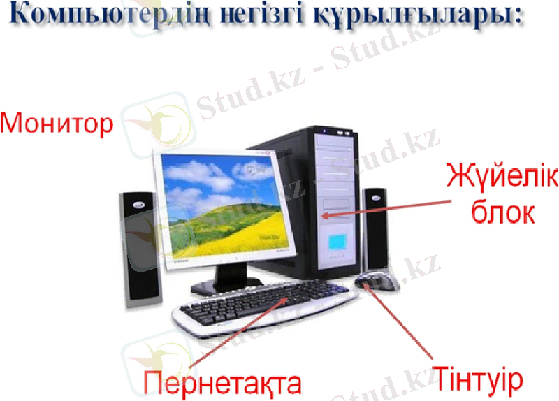 Резентация на тему "Дербес компьютер" 8-класс