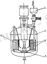 Ферментер с самовсасывающей турбиной