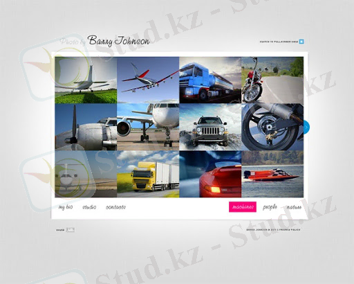 Восхитительная онлайн галерея для фотографий