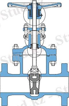 ЗАДВИЖКИ - КОНСТРУКТИВНЫЕ ОСОБЕННОСТИ, ПРИНЦИП РАБОТЫ, СФЕРА ПРИМЕНЕНИЯ, изображение №1