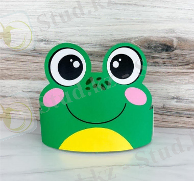 Маска Лягушки на голову своими руками (шаблоны)