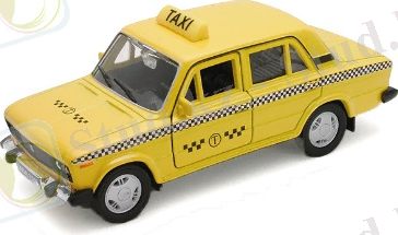 Игрушка модель машины 1:34-39 LADA 2106 ТАКСИ - заказать в интернет-магазине «Барбарис»
