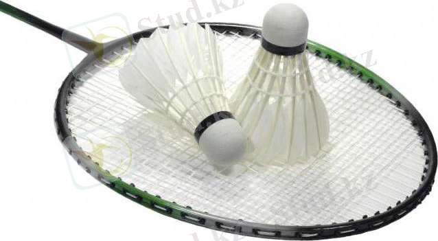 бадминтон өлшемдері