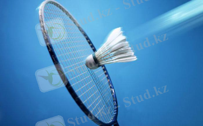 бадминтон бойынша таза