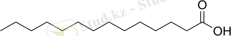 Файл:Myristic acid.png