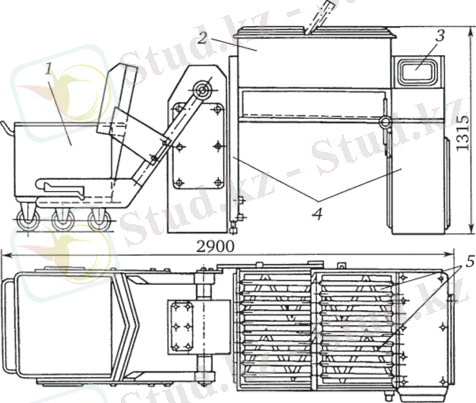 Схема фаршемешалки Л5-ФМ2-У-335