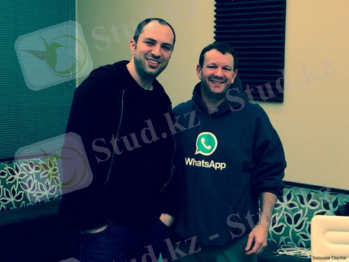 WhatsApp негізін қалаушылар Ян Кум мен Брайан Эктон