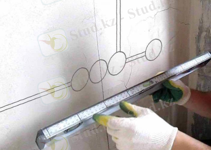 Как разметить стены и потолок под проводку? | ЭЛСИС24