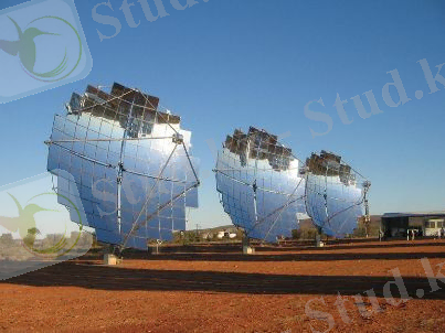 Солнечные установки тарельчатого типа