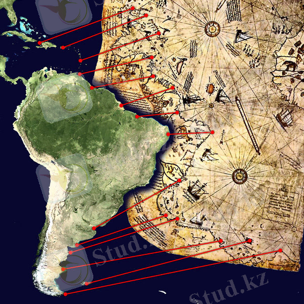 Piri Reis map interpretation