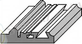 Типовые поверхности, получаемые при строгании