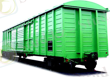 Тип вагона - крытый вагон.