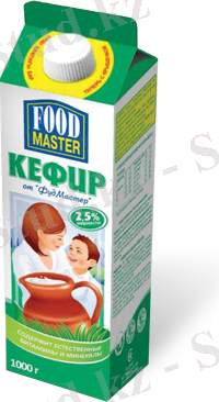 Кефир от ФудМастер, ТетраБрик с крышечкой 1000 гр