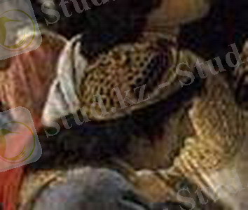 Фрагмент картины Боттичелли - Поклонение волхвов