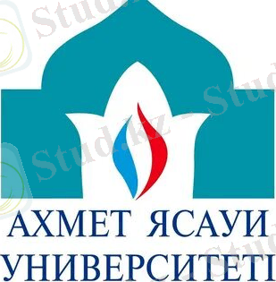 Международный казахско-турецкий университет им. Х.А.Ясави лого. 