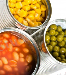 Консервіленген көкөністер