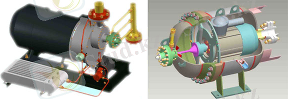 Турбодетандер-электрогенераторные агрегаты мощностью до 500 кВт на базе струйно-реактивной турбины (СРТ) для систем редуцирования давления природного газа