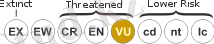 Status iucn2.3 VU.svg