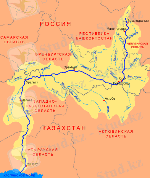Описание: C:\Users\lenovo\Desktop\Ural_river_basin.png