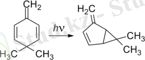 3,3-dimethyl-6-methylenecyclohexa-1,4-diene di-p-methane rearrangement.png