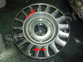 разобраный гидротрансформатор