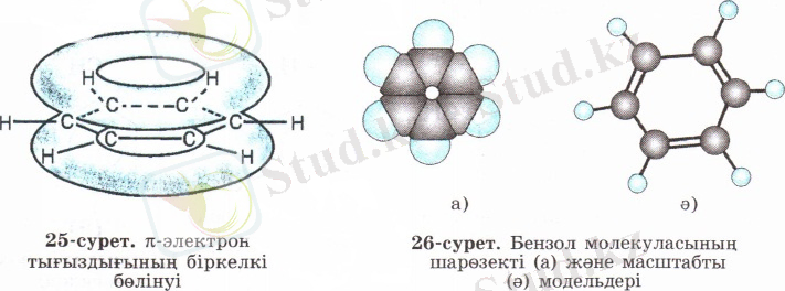Бензол молекуласы түрлері