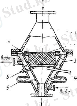 Контактный аппарат, работающий под давлением 0,54 МПа