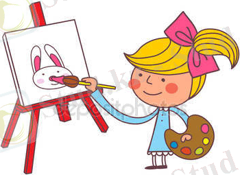 Картинки по запросу рисует девочка